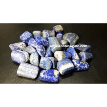 Lapis Lazuli Tumbled Stones - Natural Semi-Precious Gemstones
