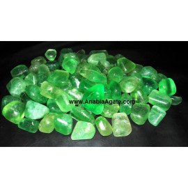 Green Fluorite Tumbled Stones | Healing Crystals and Stones