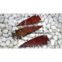 4-Inch Red Color Fancy Jasper Silver Electroplated Arrowheads