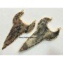Sajri Electroplated Arrowhead Pendants - Unique and Stylish Jewelry