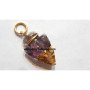 Purple Glass Arrowhead Pendants | Unique Jewelry