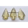 Light Green Color 2 Inches Glass Arrowheads | Exquisite Artisan Creations