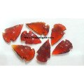 1 Inch Red Color Glass Arrowheads - Premium Quality