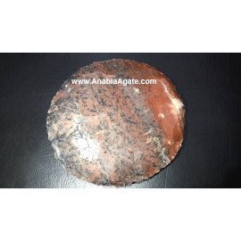 Fancy Jasper Round Shape Stone - Exquisite Natural Gemstone