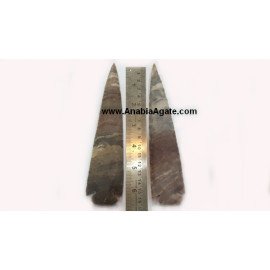Premium 6-Inch Arrowheads for Collectors and Enthusiasts - Anabia Agate