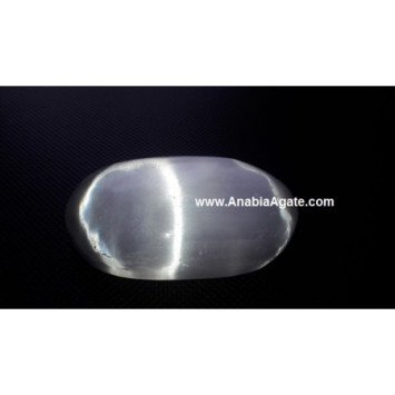 Selenite Soap Shaped Stone - Natural Cleansing Crystal