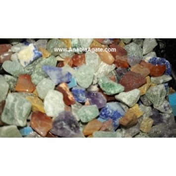 Mix Gemstone Raw Chips - Wholesale