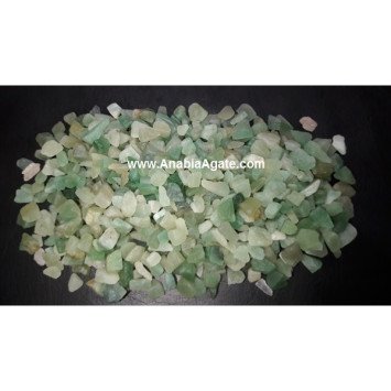 Green Aventurine Raw Chips - Natural Healing Crystals