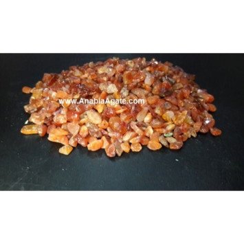 Raw Red Carnelian Chips - Natural Gemstone for Crafting