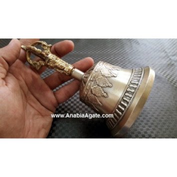 Tibetan Hand Bell for Meditation - Find Inner Peace