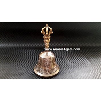 Tibetan Ganesha Hand Bell for Ritual Use