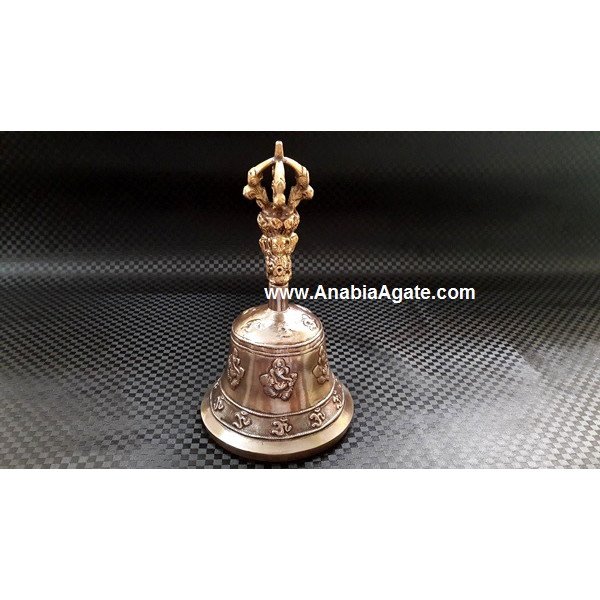 Tibetan Ganesha Hand Bell for Ritual Use
