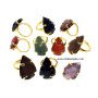 Mix Gemstone Arrowhead Finger Rings - Unique Handcrafted Jewelry