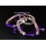 Rose Quartz, Amethyst, Crystal Quartz Beads Bracelet