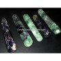 Rainbow Fluorite Smooth Massage Wand | Crystal Healing Tool