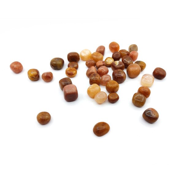 Red Aventurine Tumbled Stones | Natural Healing Crystals