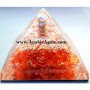 Red Carnelian Orgone Pyramid - Energize Your Space