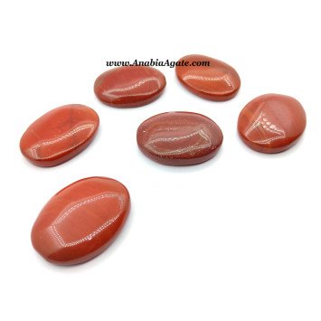 Red Jasper Ovals - Genuine Gemstone Ovals
