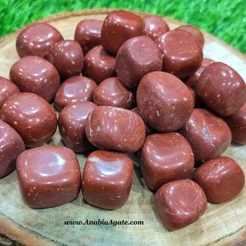 Red Jasper Tumbled Stones - Powerful Healing Crystals