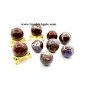 Red Petrified Wood Small Size Balls | Decorative Stones | Home Decor