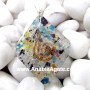 Rhombus Orgone Pendant - EMF Protection Crystal Jewelry