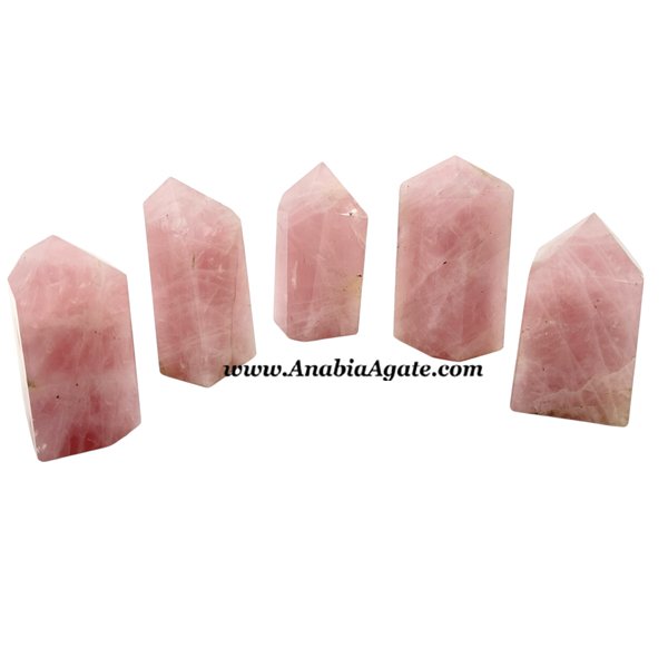 Rose Quartz Freeform Points - Natural Healing Crystals