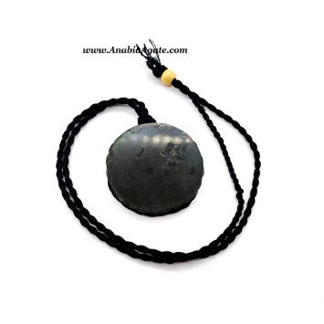 Black Tourmaline Round Shape Netted Necklace | Handcrafted Gemstone Jewelry