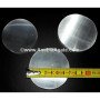 Round Selenite Charging Plates - Cleanse and Charge Your Crystals