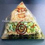 Ruby Fuchsite Orgone Pyramid - Powerful Crystal Energy Enhancer