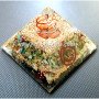 Ruby Fuchsite Orgone Pyramid - Powerful Crystal Energy Enhancer