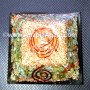 Ruby Fuchsite Orgone Pyramid - Powerful Crystal Energy Enhancer