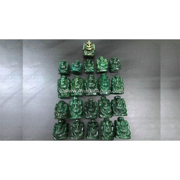 Mica Agate Ganesha figurine | Size 2 - 2.5 inches