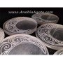 Selenite Charging Plate Etched With Crescent Moon Design Highest Quality Selenite Type 1