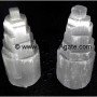Selenite Mountain Tower - Enhance Your Space with Natural Elegance