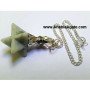 Serpentine Merkaba Pendulum - Sacred Energy Tool for Divination and Healing
