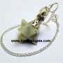 Serpentine Merkaba Pendulum - Sacred Energy Tool for Divination and Healing