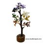 Seven Chakra 200-Beads Gemstone Tree - Natural Harmony