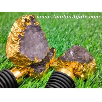 Natural Smoky Quartz Bottle Stopper - Unique Handcrafted Barware Accessory