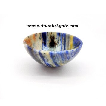 Sodalite 3 Inch Bowl - Beautiful Natural Sodalite Crystal Bowl