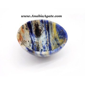 Sodalite 3 Inch Bowl - Beautiful Natural Sodalite Crystal Bowl