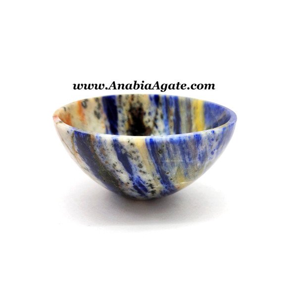 Sodalite 3 Inch Bowl - Beautiful Natural Sodalite Crystal Bowl