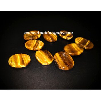 Tiger Eye Worry Stones for Calming and Mindfulness