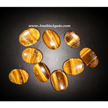 Tiger Eye Worry Stones for Calming and Mindfulness