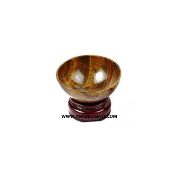 Tiger Eye 3 Inch Bowls - Healing Crystal Bowls