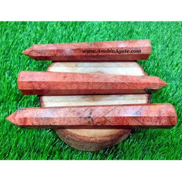 Unakite Big Size Facet Wands - Healing Crystal Wands
