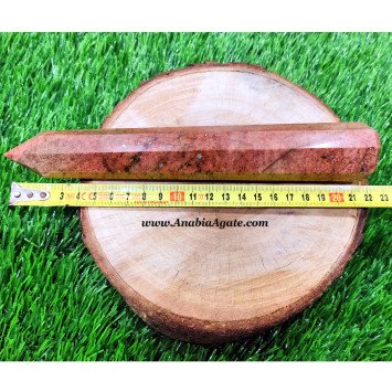 Unakite Big Size Facet Wands - Healing Crystal Wands