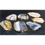 Agate Slice Connectors