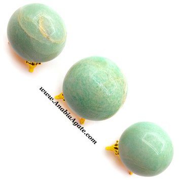 Amazonite Crystal Balls for Spiritual Healing and Energy Balance