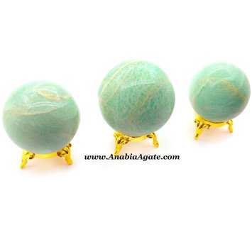 Amazonite Crystal Balls for Spiritual Healing and Energy Balance