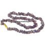 Amethyst Chips Necklace - Handmade Healing Crystal Jewelry